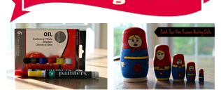 Creative Kids Culture Blog Hop #32 : Paint Your Own Russian Nesting Dolls Nesting Dolls Hop